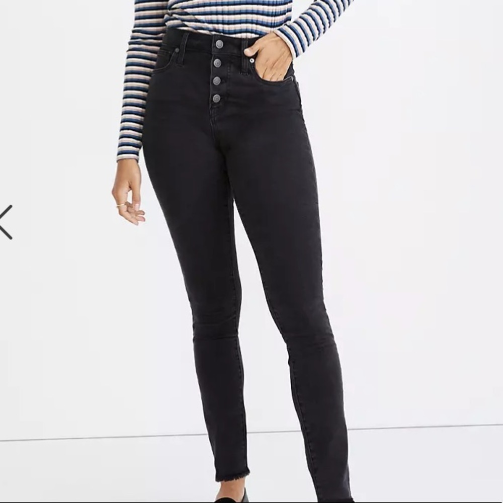 Madewell Curvy Hi Rise Berkeley Skinny Jeans